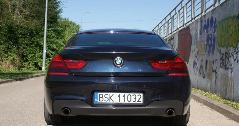 BMW Seria 6 cena 99000 przebieg: 246000, rok produkcji 2014 z Białystok małe 277